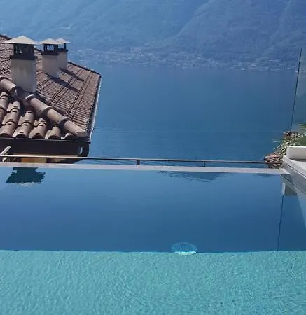 Apartman Lago Di Como Penthouse With Fantastic Panoramic Lake View, Hammam, Gym, Private Swimming Pool And Garden Colonno